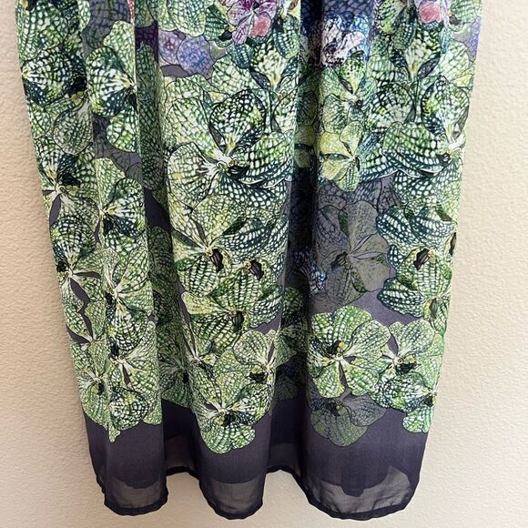 Anthropologie Staring At Stars Mini Chiffon Dress - Picture 7 of 11